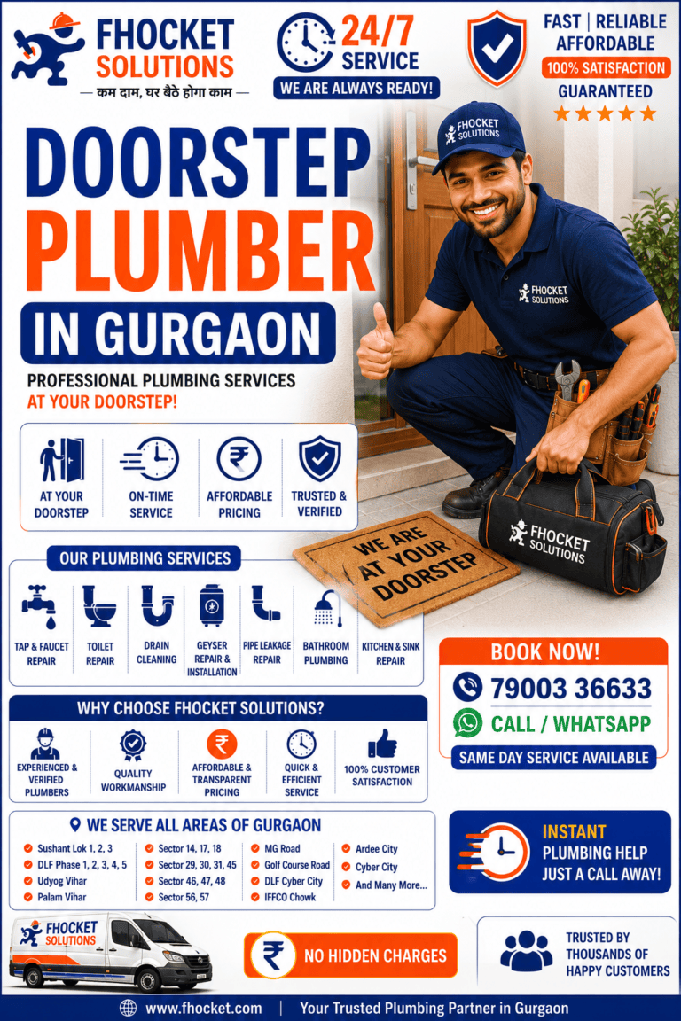 Doorstep Plumber Gurgaon