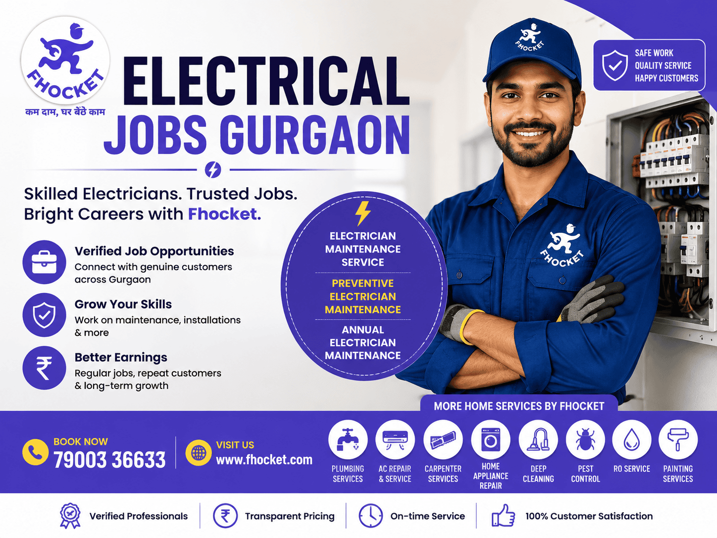 Electrician Jobs Gurgaon