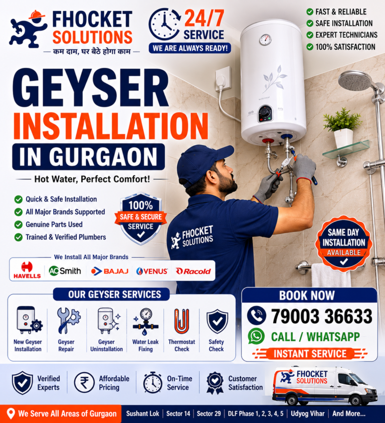 Geyser Installation Gurgaon