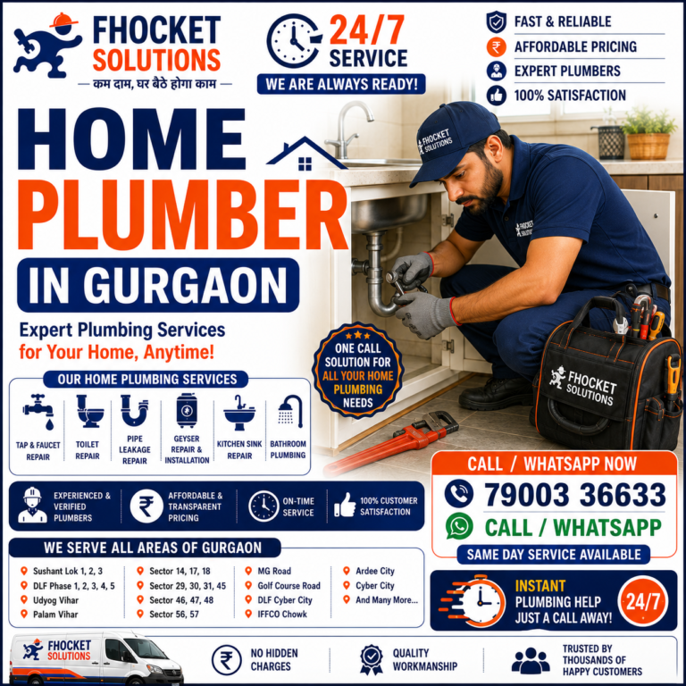 Home Plumber Gurgaon