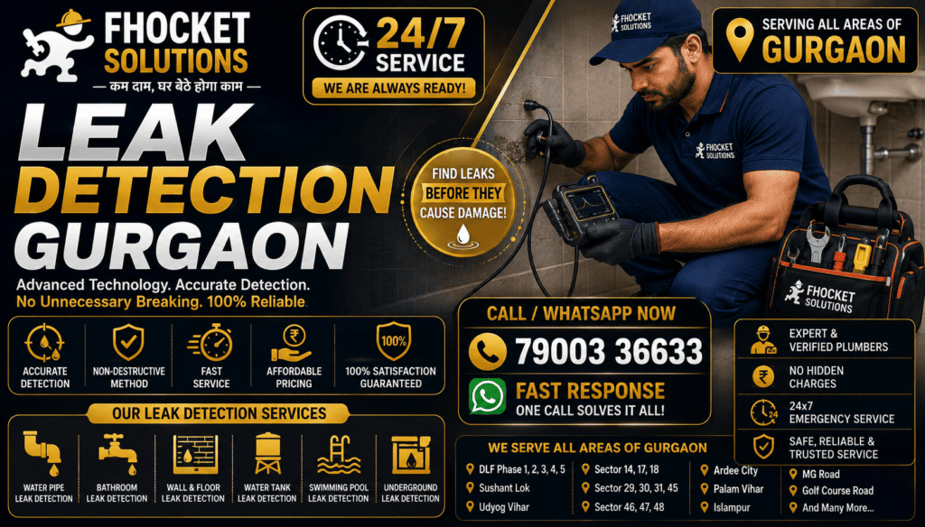 Leak Detection Gurgaon