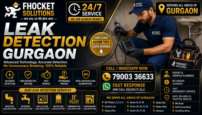 Leak Detection Gurgaon