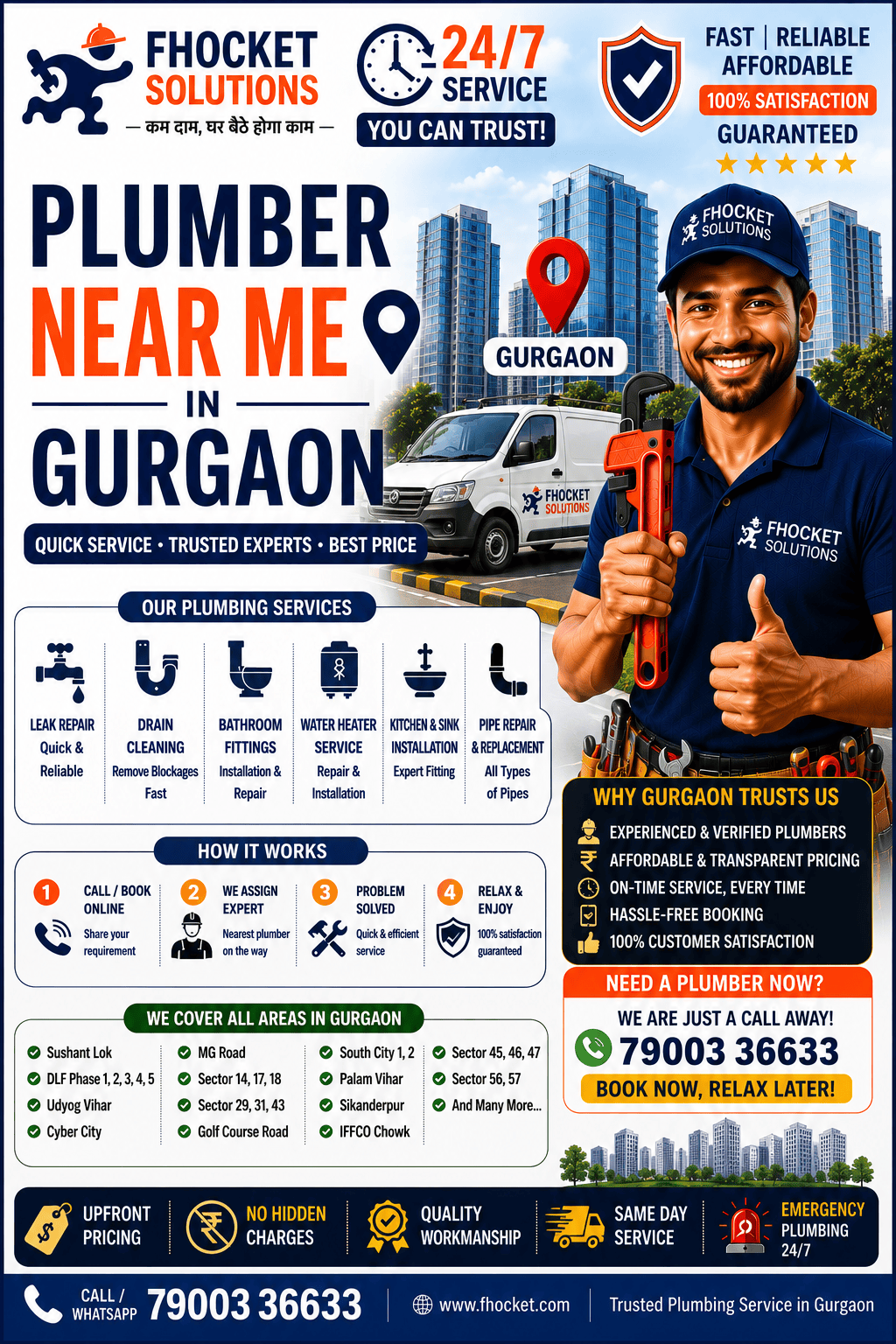 Plumber Near Me in Gurgaon