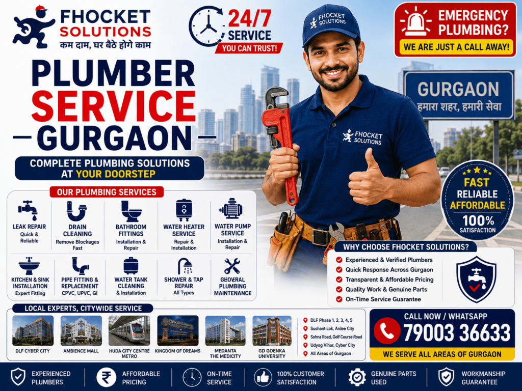 Plumber Service in Gurgaon