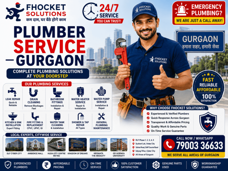 Plumber Service in Gurgaon