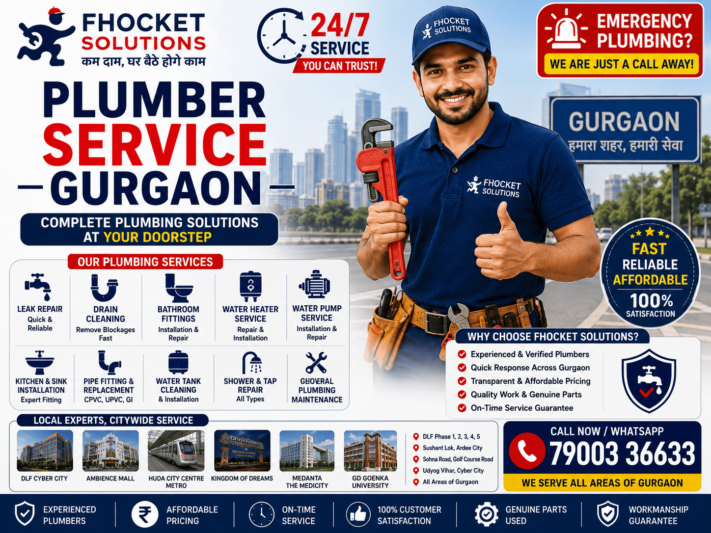 Plumber Service in Gurgaon