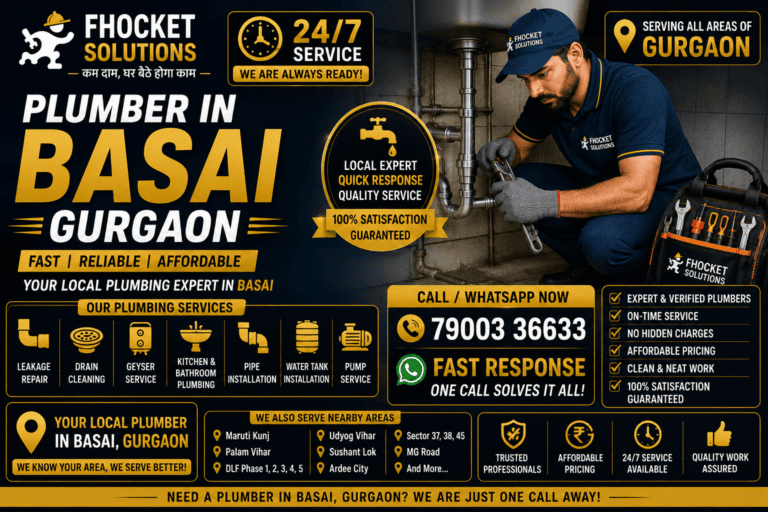 Plumber in Basai Gurgaon