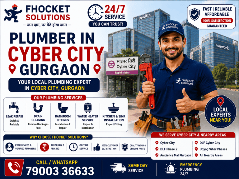 Plumber in Cyber City Gurgaon