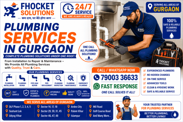 Plumbing Services in Gurgaon