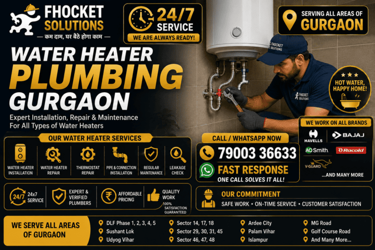 Water Heater Plumbing Gurgaon