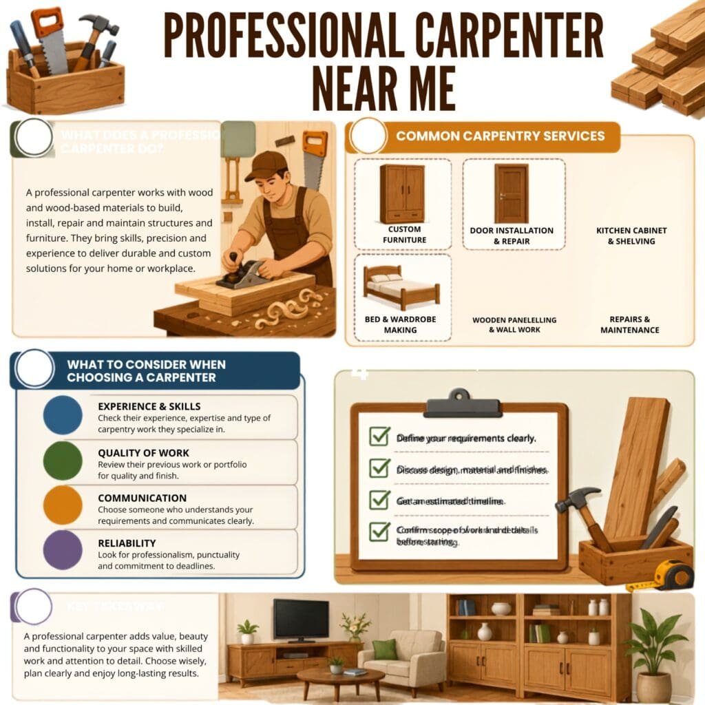 Professional Carpenter near me