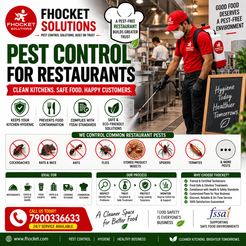 Pest Control for Restaurants