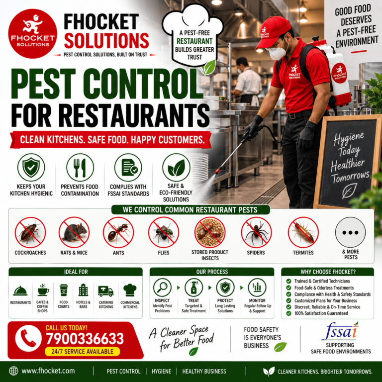 Pest Control for Restaurants