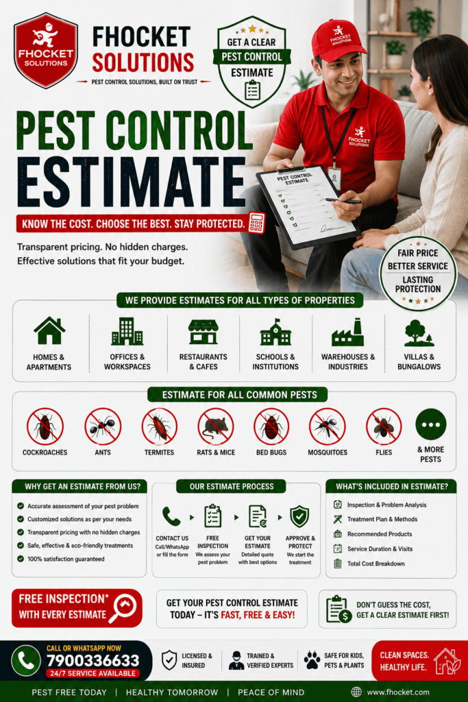 Pest Control Estimate