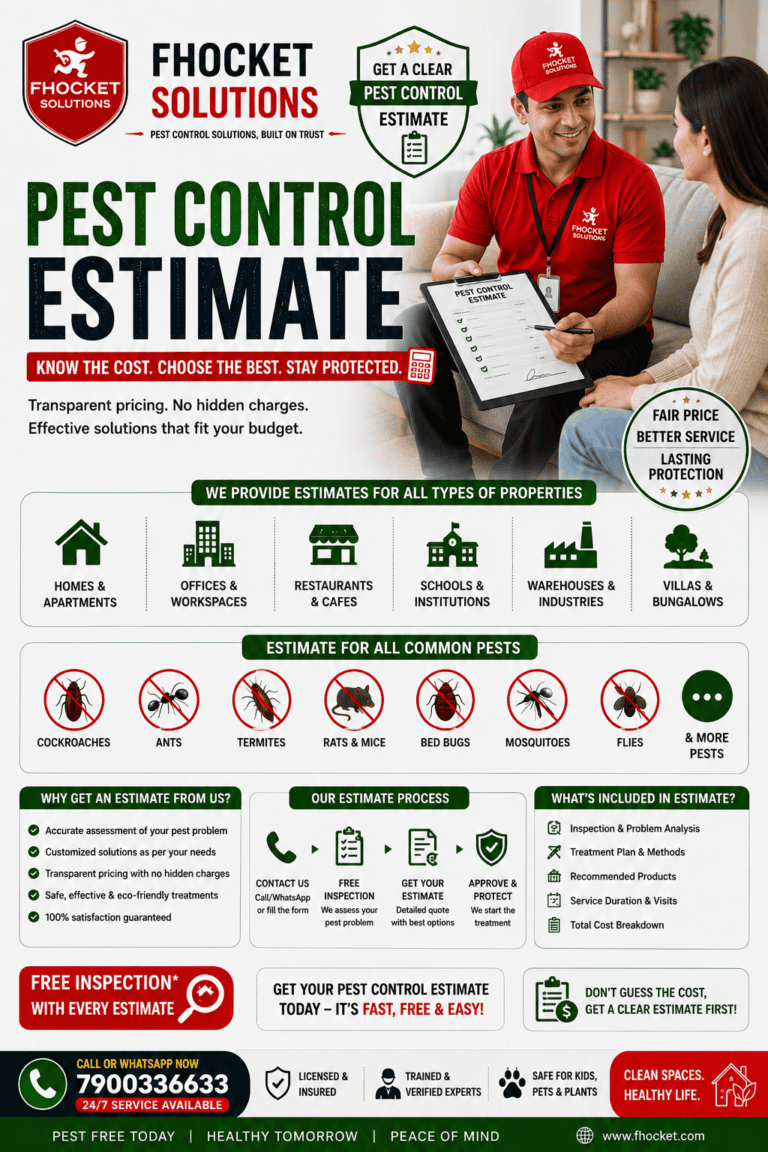 Pest Control Estimate