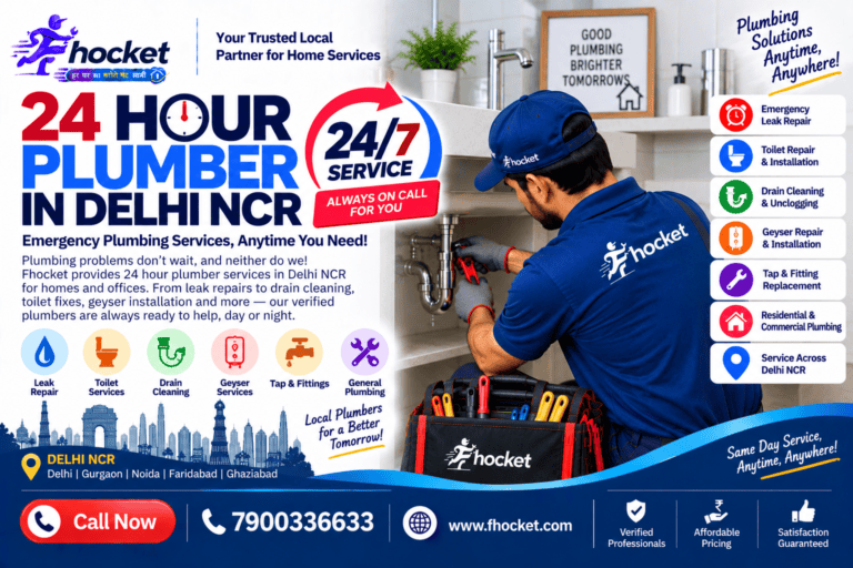 24 hour plumber in Delhi NCR