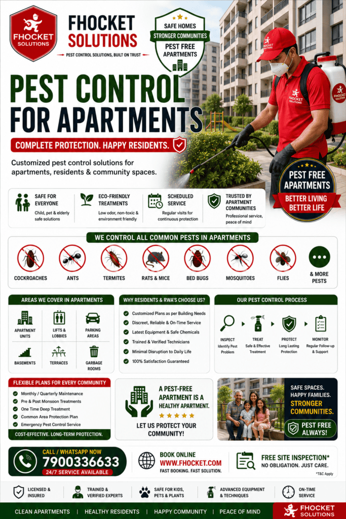 Pest Control for Apartments