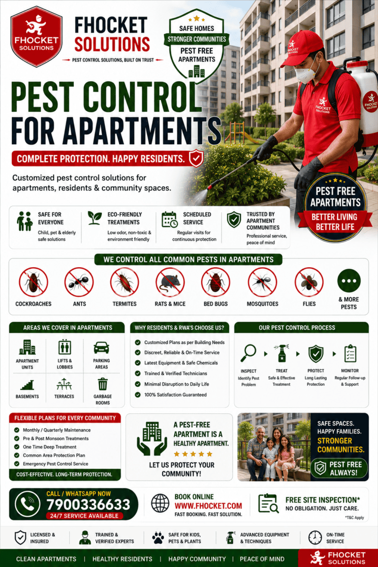 Pest Control for Apartments