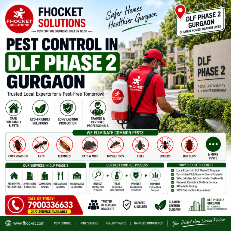 Pest Control in DLF Phase 2 Gurgaon