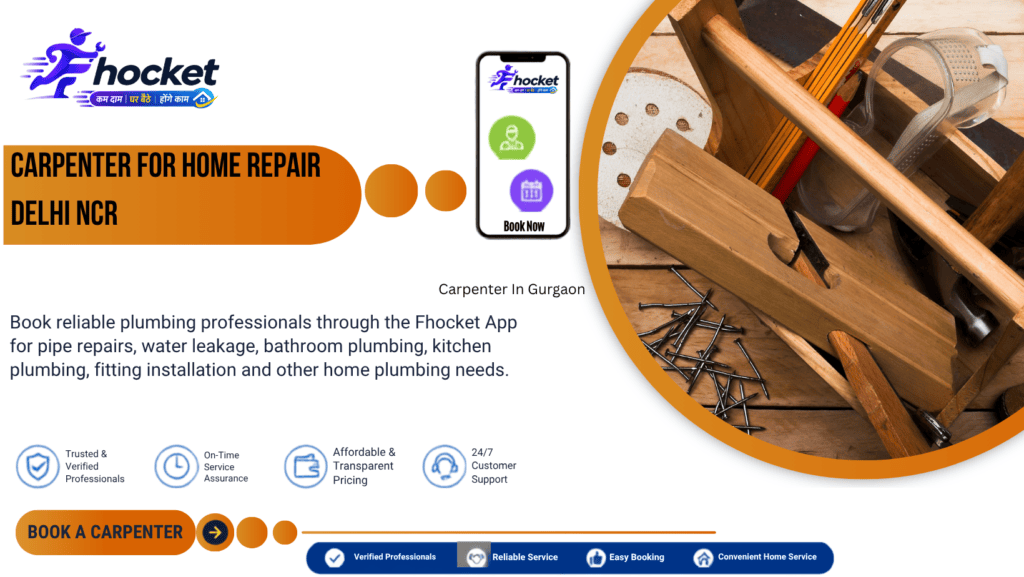 Carpenter at Home Delhi NCR