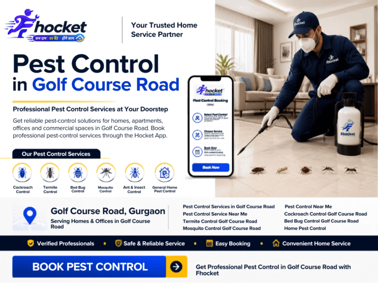 Pest Control in Golf Course Road