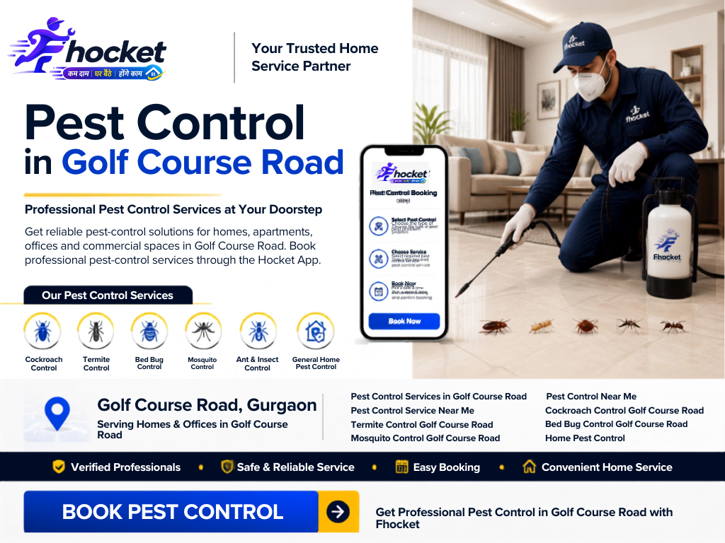 Pest Control in Golf Course Road