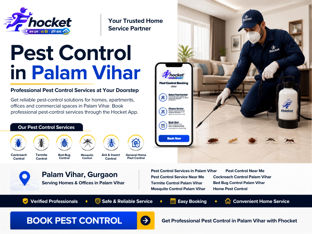 Pest Control in Palam Vihar