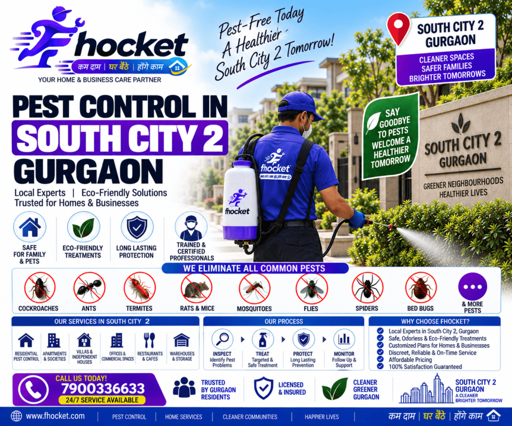 Pest Control in South City 2