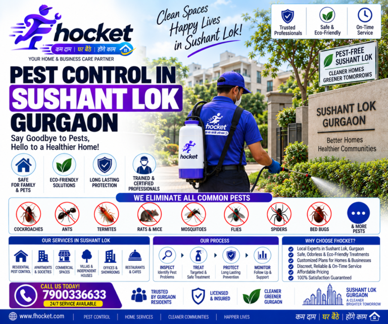 Pest Control in Sushant Lok
