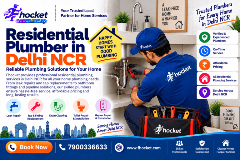 Residential plumber in Delhi NCR