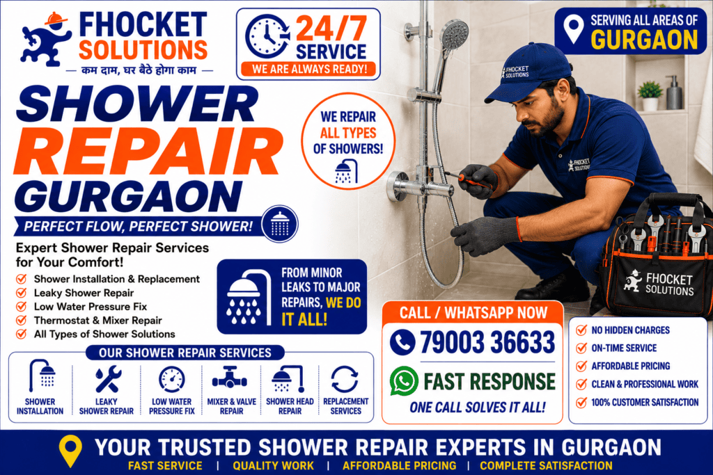 Shower Repair Gurgaon