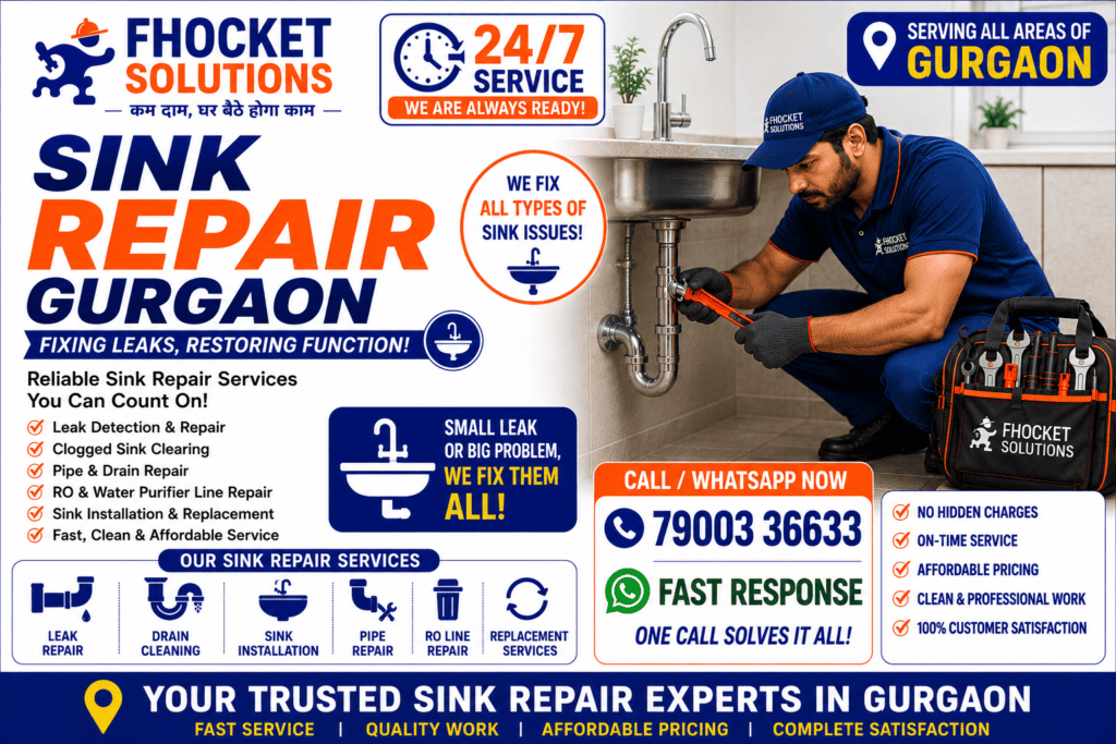 Sink Repair Gurgaon