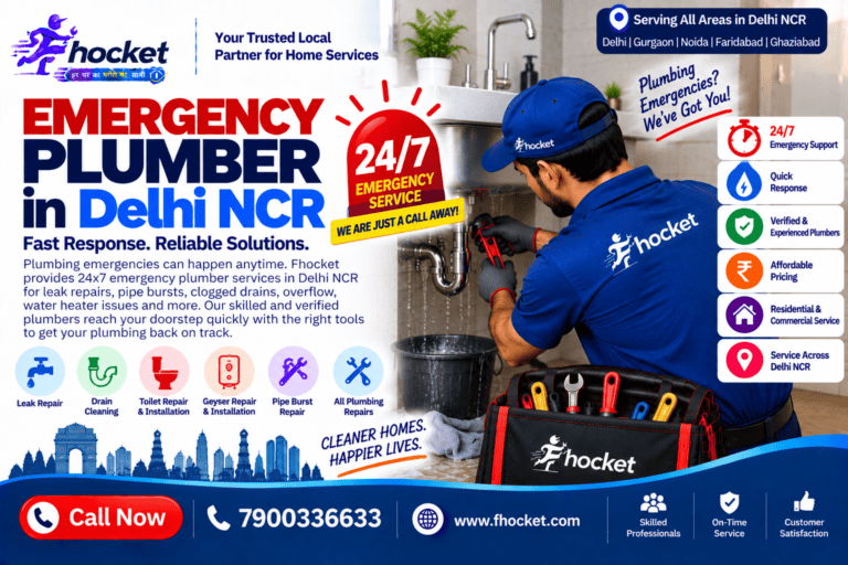 Emergency plumber in Delhi NCR