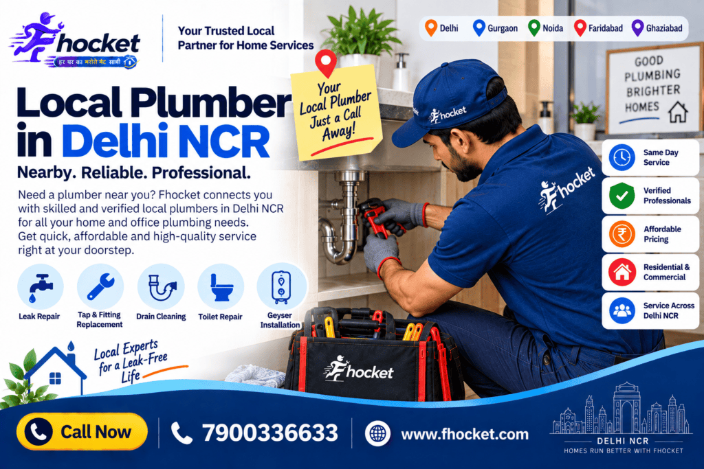 Local plumber in Delhi NCR
