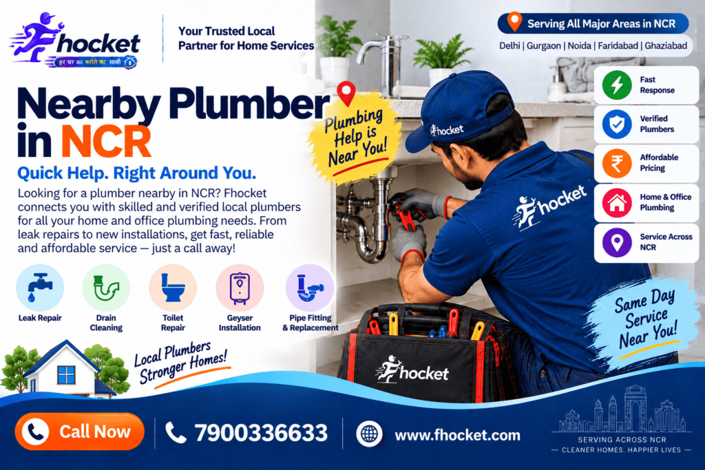 Nearby plumber in NCR
