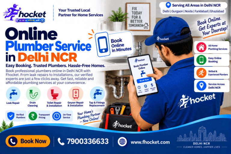 Online plumber service Delhi NCR