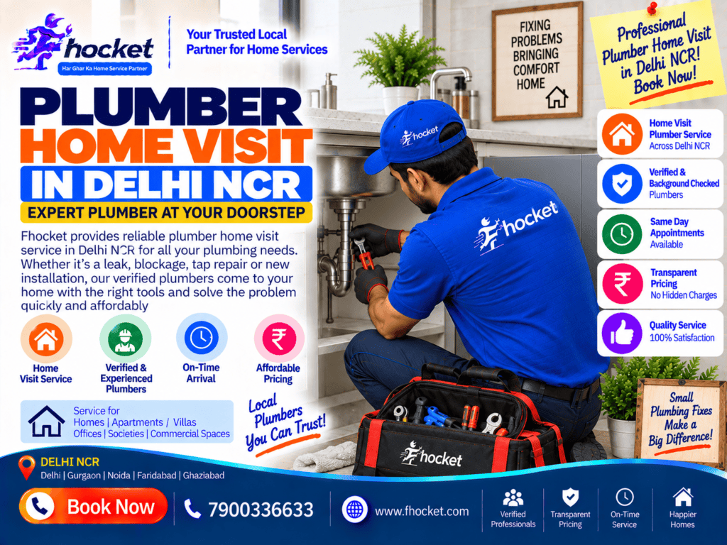 Plumber Home Visit Delhi NCR