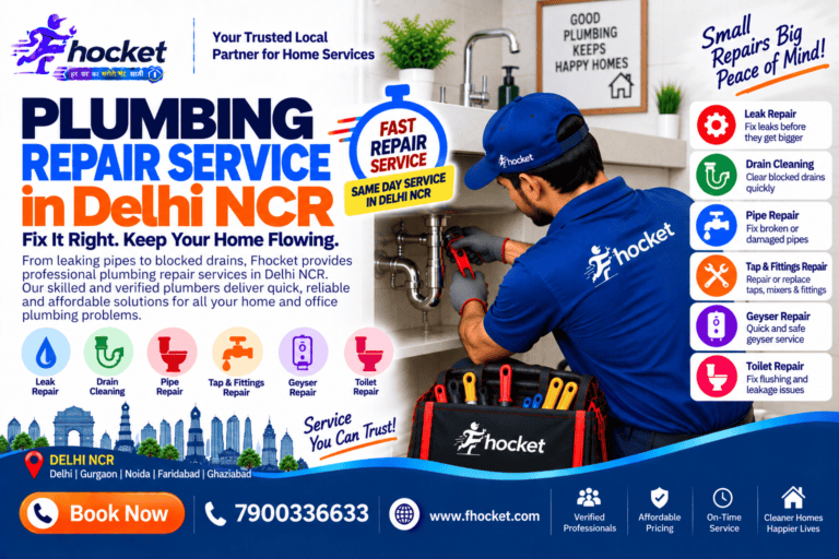Plumbing repair service Delhi NCR