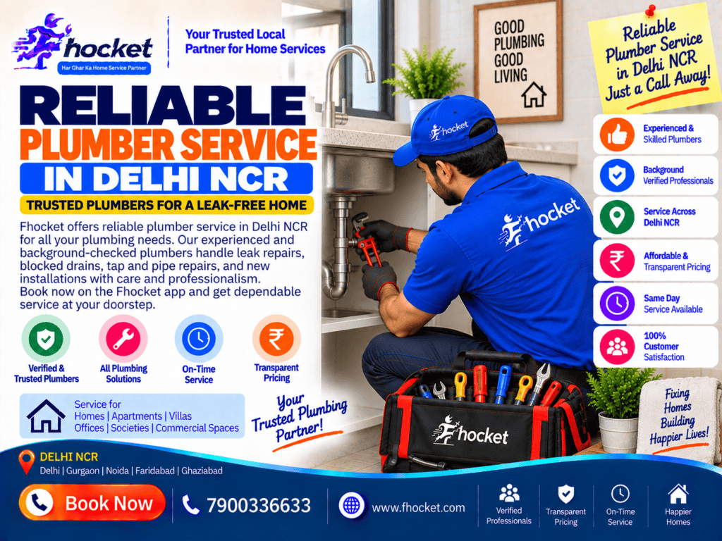 Reliable Plumber in Delhi NCR