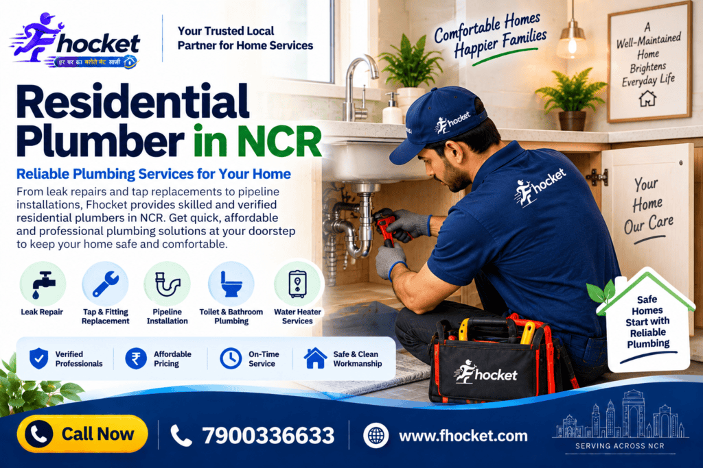 Residential Plumber in NCR
