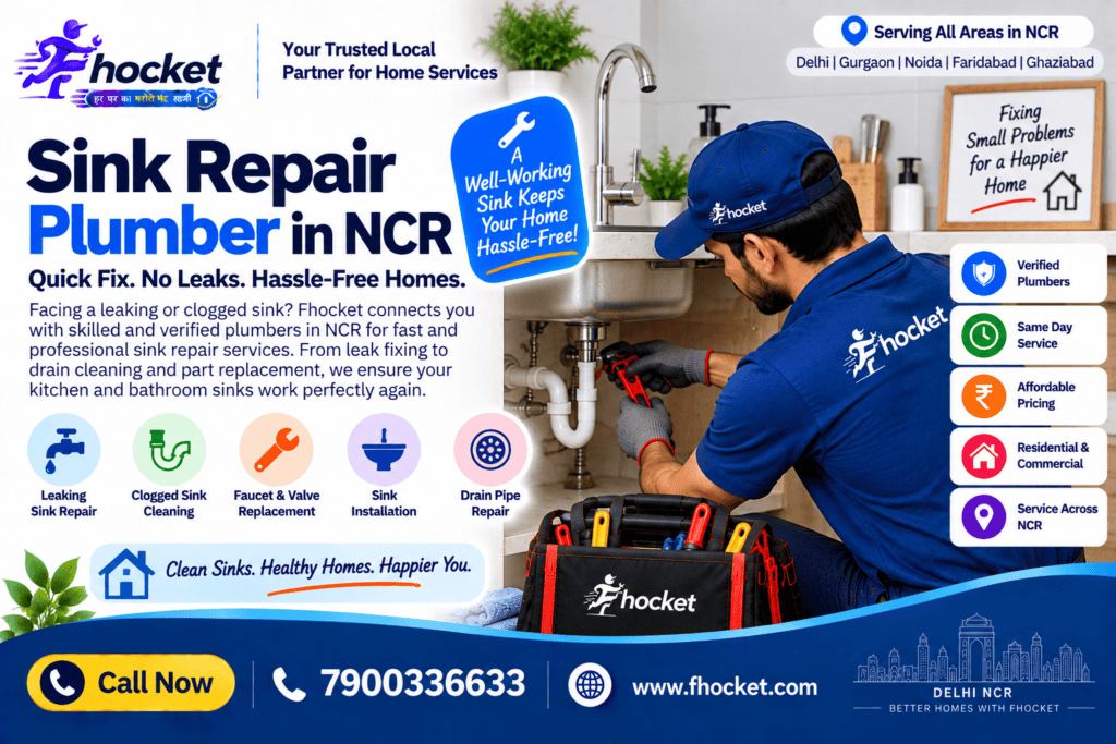 Sink repair plumber NCR