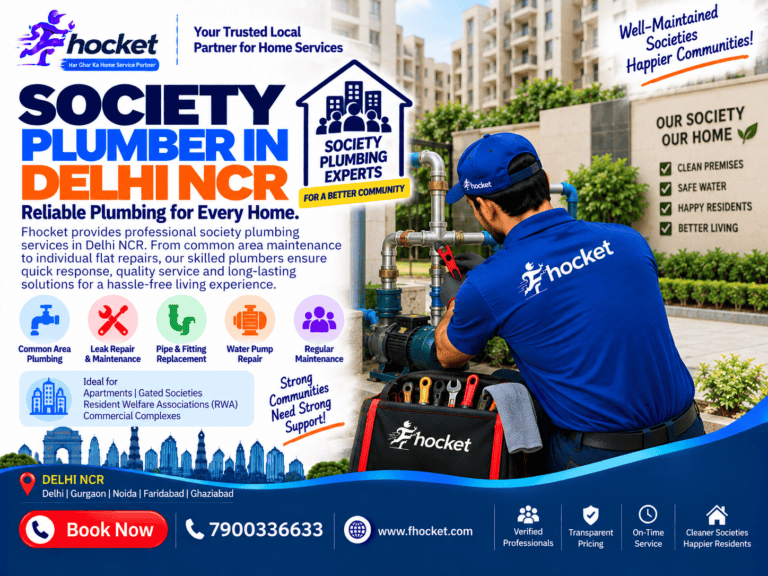 Society Plumber in Delhi NCR