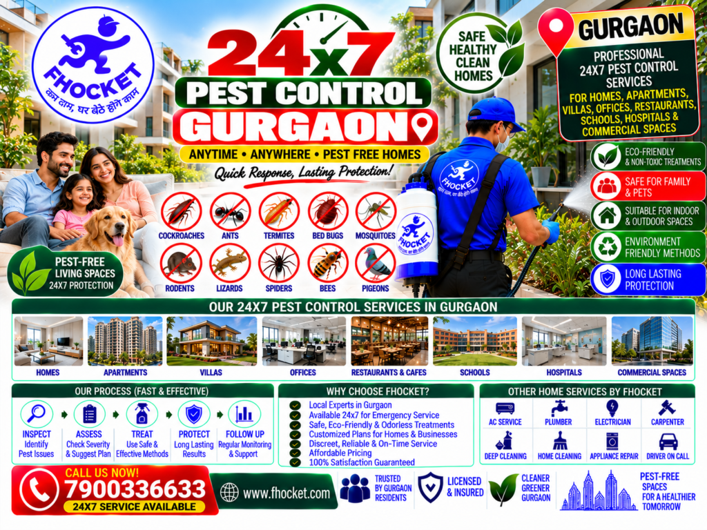 24x7 Pest Control Gurgaon
