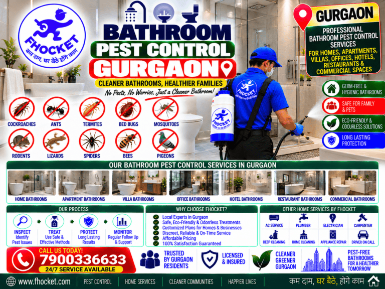 Bathroom Pest Control Gurgaon