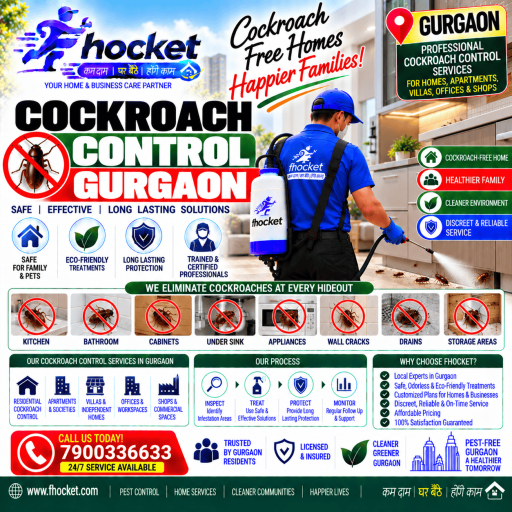 Cockroach Control Gurgaon