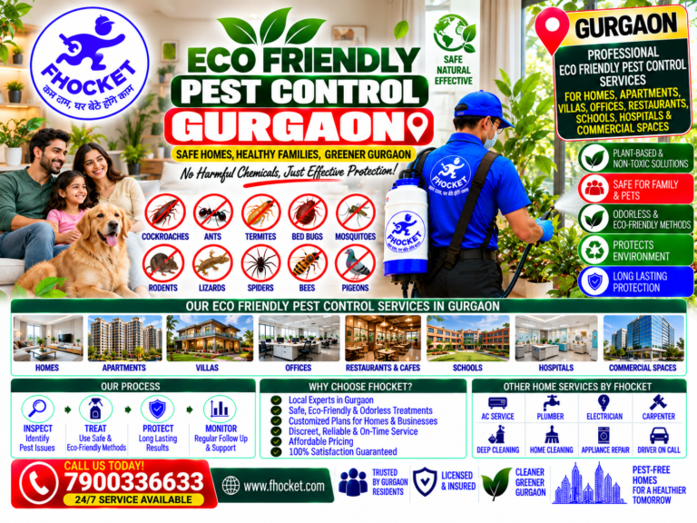 Eco Friendly Pest Control Gurgaon