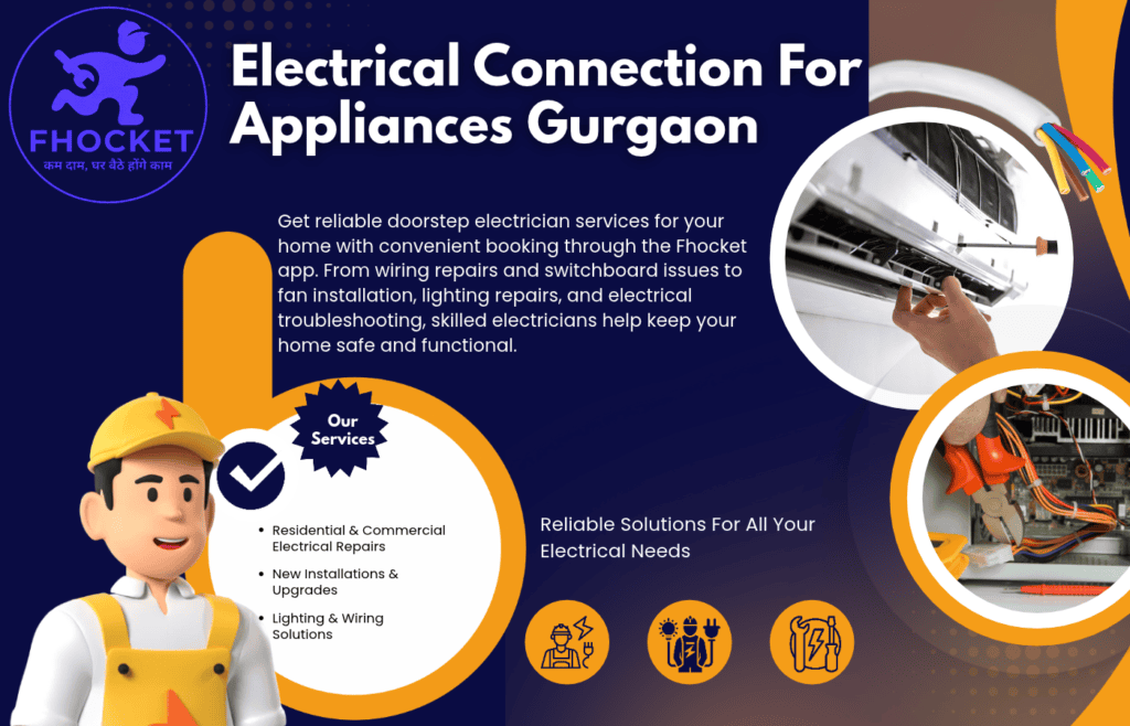 Electrical Connection for Appliances Gurgaon