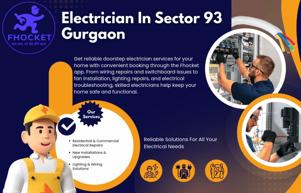 Electrician in Sector 93 Gurgaon