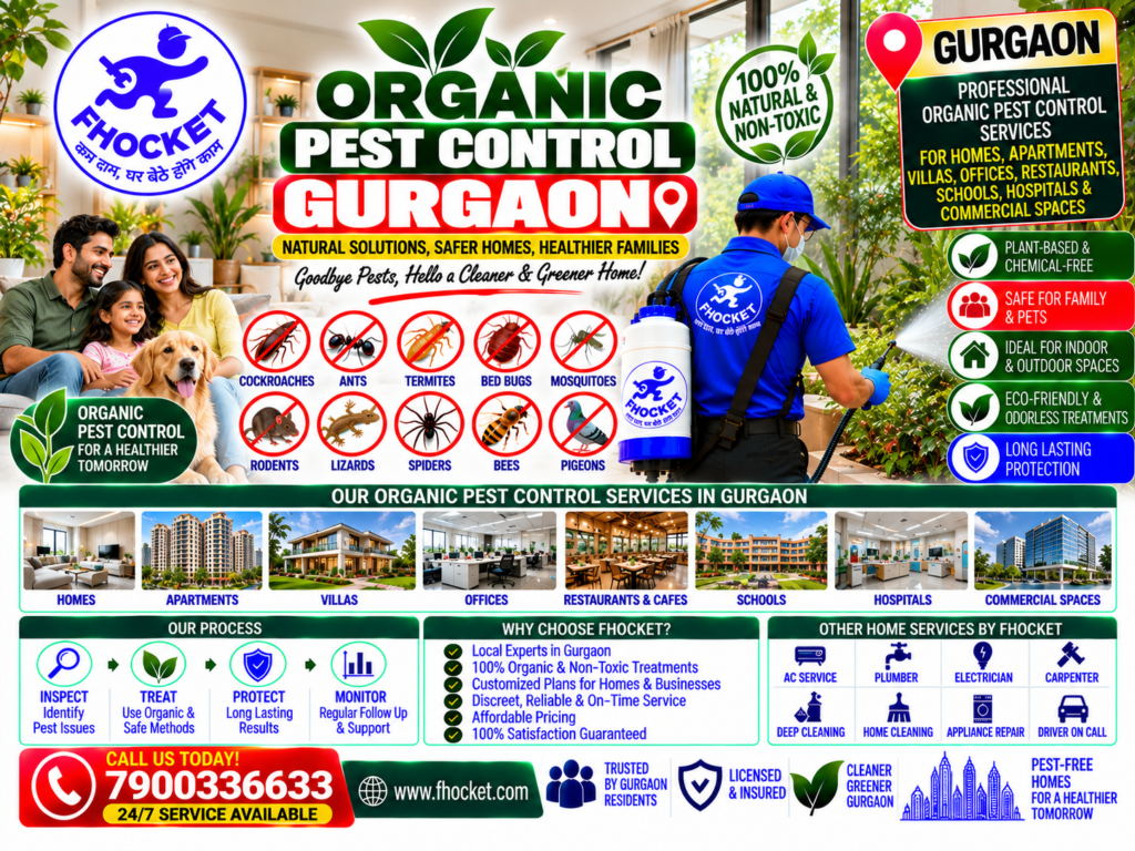 Organic Pest Control Gurgaon