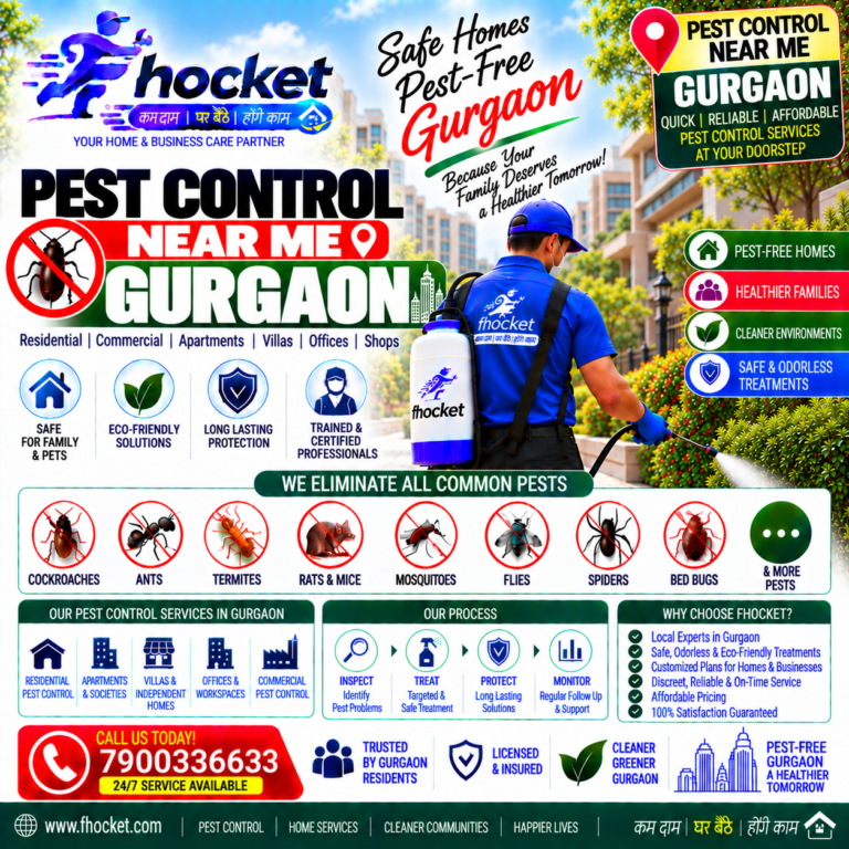 Pest Control Near Me Gurgaon